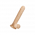 Naturdildo mit Saugfuß