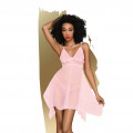 Penthouse 'Naughty doll', Babydoll, rosa, L/XL