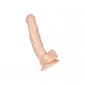 Naturdildo mit Saugfuß