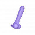 Genoppter Silikon-Naturdildo