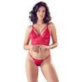 Elegantes Set aus roter Spitze (L/XL)