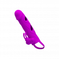 Penis Sleeve with Clitoris Stimulator