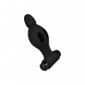 Silicone Vibrating Anal Plug, 12cm