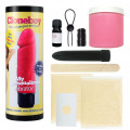 Penis-Abdruck-Set Vibrator Pink