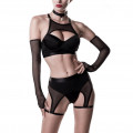 Sexy Dessous-Set, 8 Teile (XL)