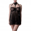 Babydoll mit Wimpernspitze, 2 Teile