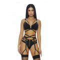 Dessous Set mit Strapse (XL)