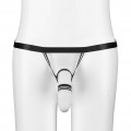 Spitzenjunge Puro, Jock Strap, schwarz/silber