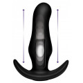 Gebogener vibrierender Anal Plug