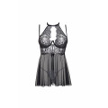 Mariana Chemise in silber S/M