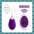 FeelzToys - Anna Vibrating Egg Remote (Deep Purple)