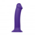 Strap-On-Me - Semi-Realistic Dual Density Bendable Dildo Purple S