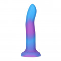 Addiction - Silikondildo "Rave" (Blau/Lila)