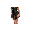 Sexy Kleid mit Mesh & Wetlook (L/XL)