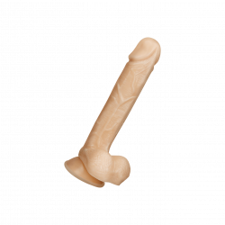 Naturdildo mit Saugfuß