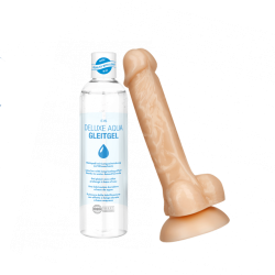 Naturdildo mit Saugfuß