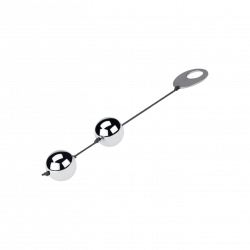 Domino Metallic Balls, 3 cm