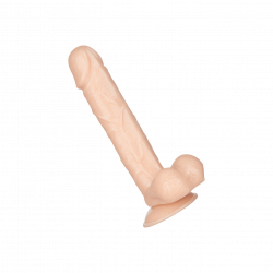 Naturdildo mit Saugfuß