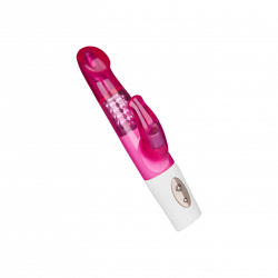 Perlenvibrator mit Klitorisreizer