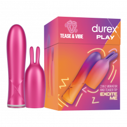 Tease & Vibe - 2 in 1 Vibrator, 10,4 cm