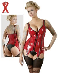 Latex Strapshemd XL