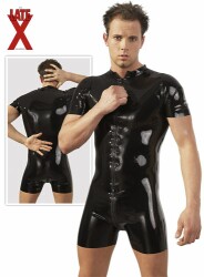 Latex Herren Kurzoverall S