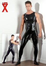 Latex Herren Overall M