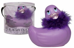 Bade-Ente "I RUB MY DUCKIE" Paris violette