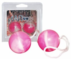 Agitating Marballs pink/weiß