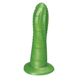 Genoppter Dildo "Prickly Pear Ballad" (grün)