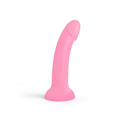 "Glitzy" - Farbenfroher Dildo mit Saugnapf