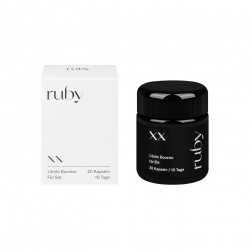 ruby Libido Booster für sie, 20 Kapseln, 10 Tage