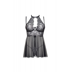 Mariana Chemise in silber L/XL