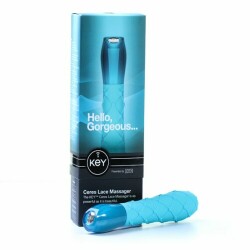 Key by Jopen - Ceres Lace Massager Blue