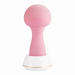 Silikon Vibrator "Mushroom" (Pink)