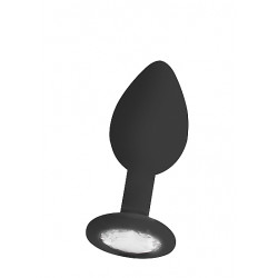 Diamant Herz Butt Plug - Regular