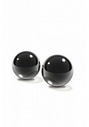 Black Glass Ben-Wa Balls