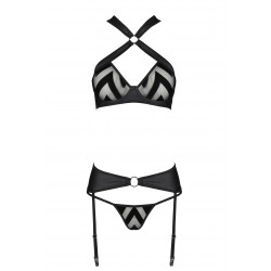 Sexy 3-teiliges Dessous-Set Hima L/XL