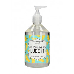 Masturbation Lube - If you love it Lube it - 500 ml