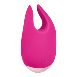 Deluxe 2-in-1 Silikon Stimulator und Auflegevibrator mit Klitorisstimulation "Lustregent"