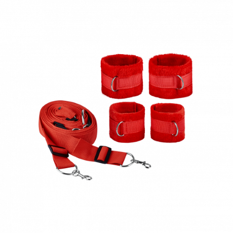 Deluxe Bondage Set (rot)